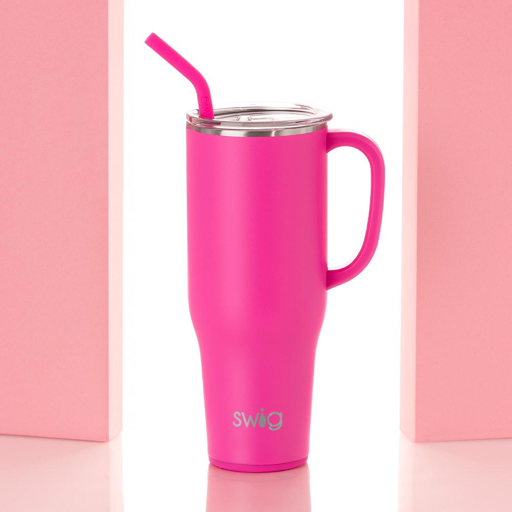 Hot Pink 40oz Mega Mug